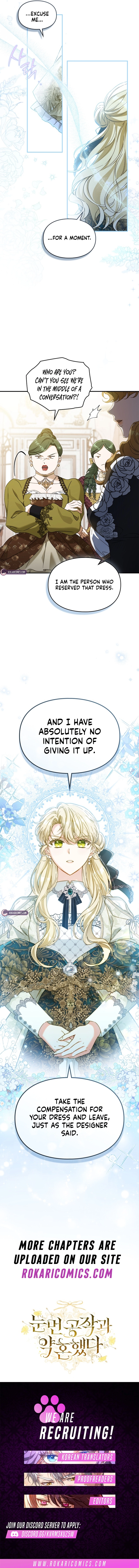 I Got Engaged To The Blind Duke Chapter 26 page 15 - 