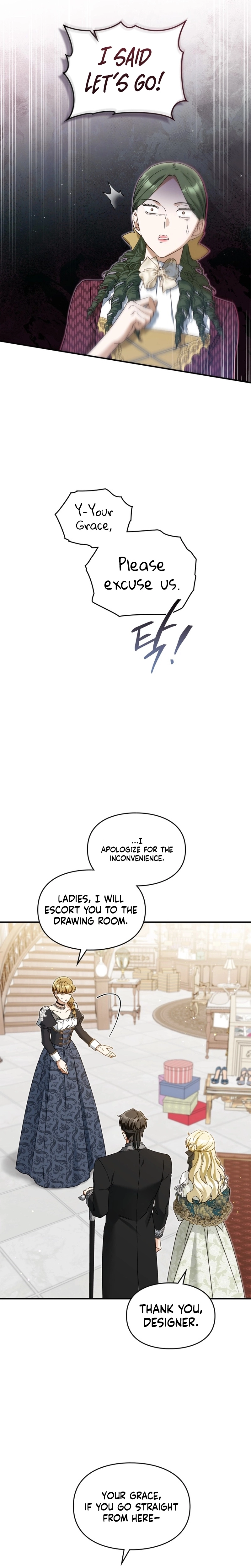 I Got Engaged To The Blind Duke Chapter 27 page 8 - 