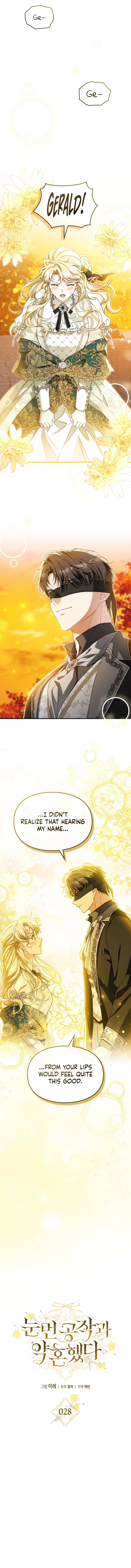 I Got Engaged To The Blind Duke Chapter 28 page 3 - 