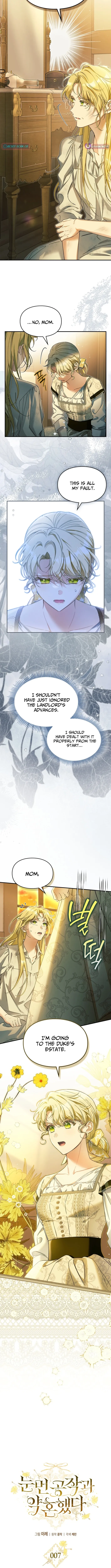 I Got Engaged To The Blind Duke Chapter 7 page 4 - 