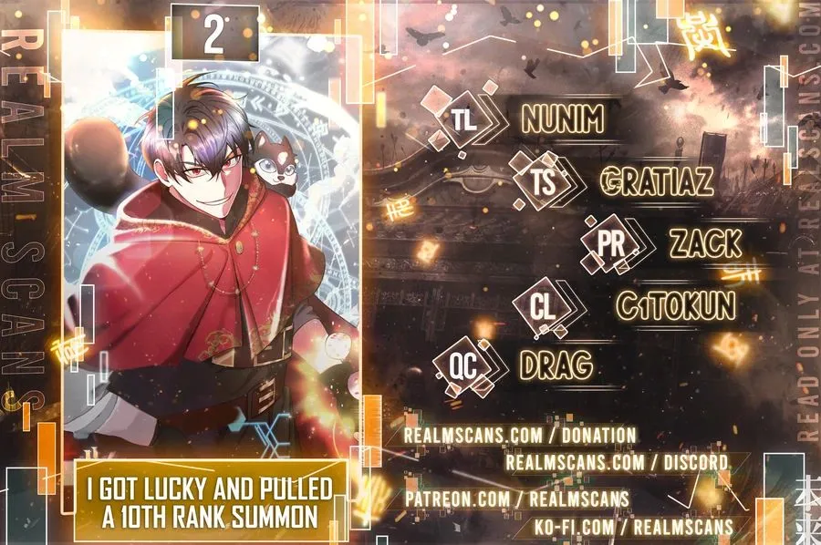 I Got Lucky And Pulled A 10th Rank Summon Chapter 2 page 1 - 
