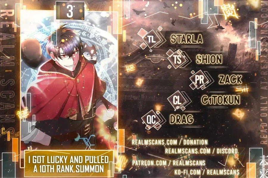 I Got Lucky And Pulled A 10th Rank Summon Chapter 3 page 1 - 