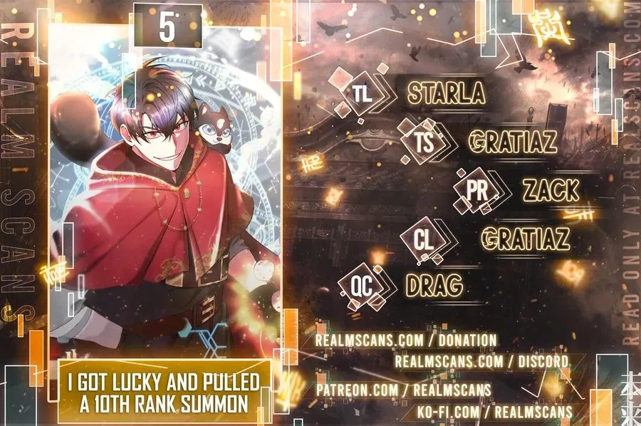 I Got Lucky And Pulled A 10th Rank Summon Chapter 5 page 1 - 