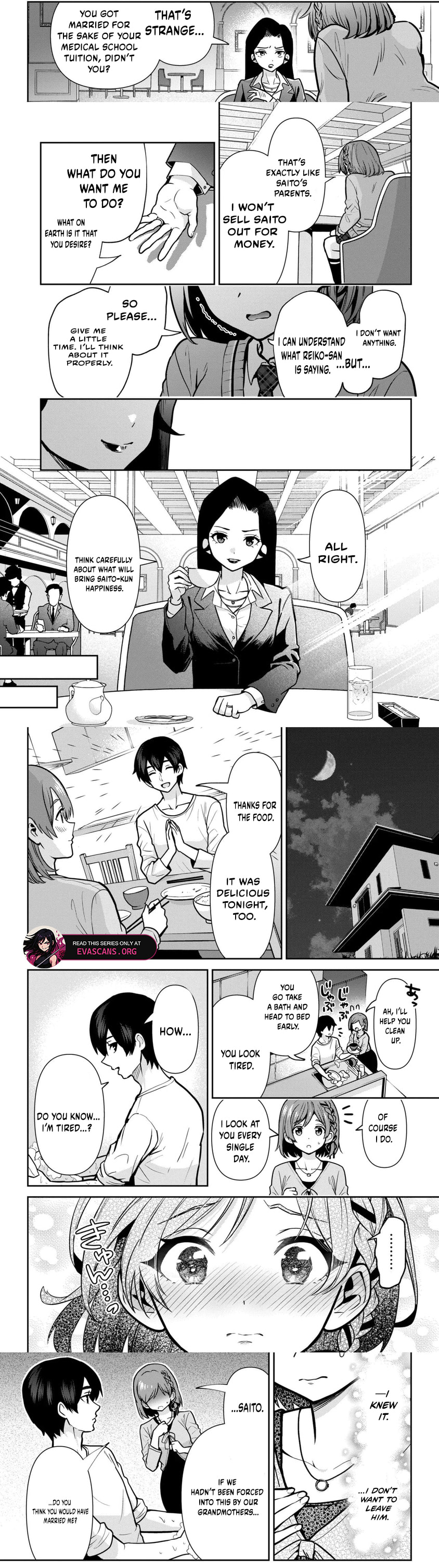 I Got Married to the Girl I Hate Most in Class Chapter 51.2 page 4 - 