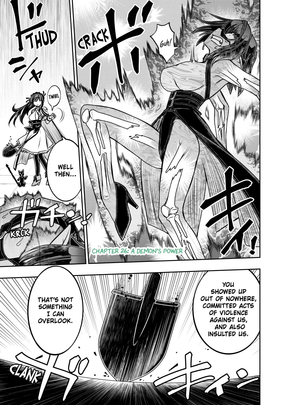 I Got My Wish and Reincarnated as the Villainess (Last Boss)! Chapter 26 page 1 - 