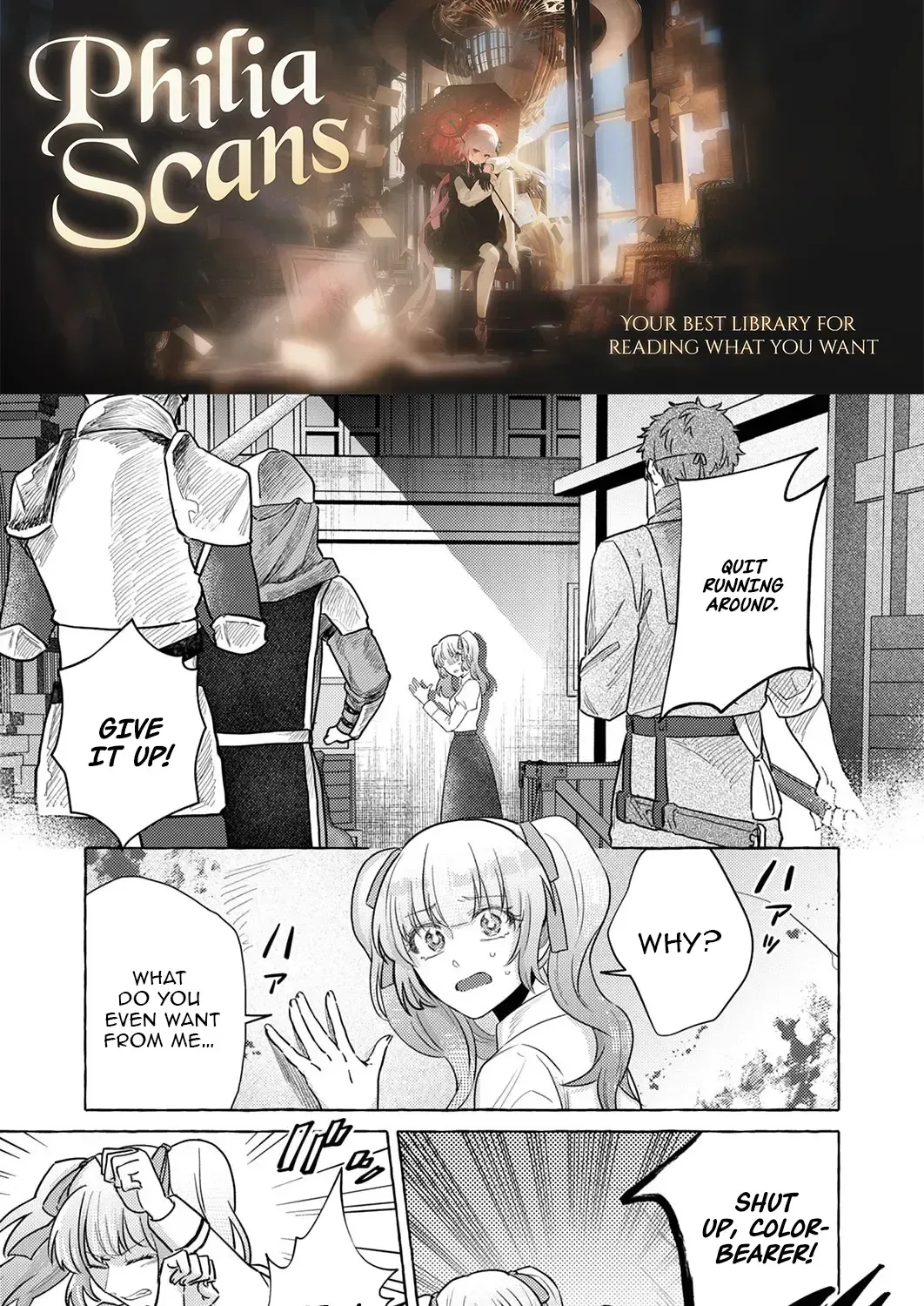 I Got Reincarnated as the Villainess Who Was About to Be Brainwashed, So I Decided to Run Away to Escape My Doom Chapter 8 page 1 - 