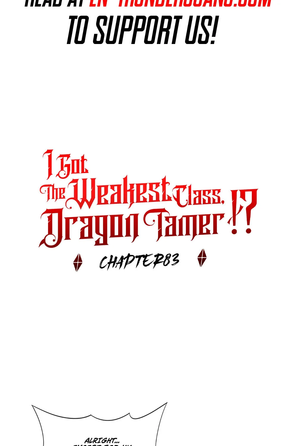 I Got the Weakest Class, Dragon Tamer!? Chapter 83 page 2 - 