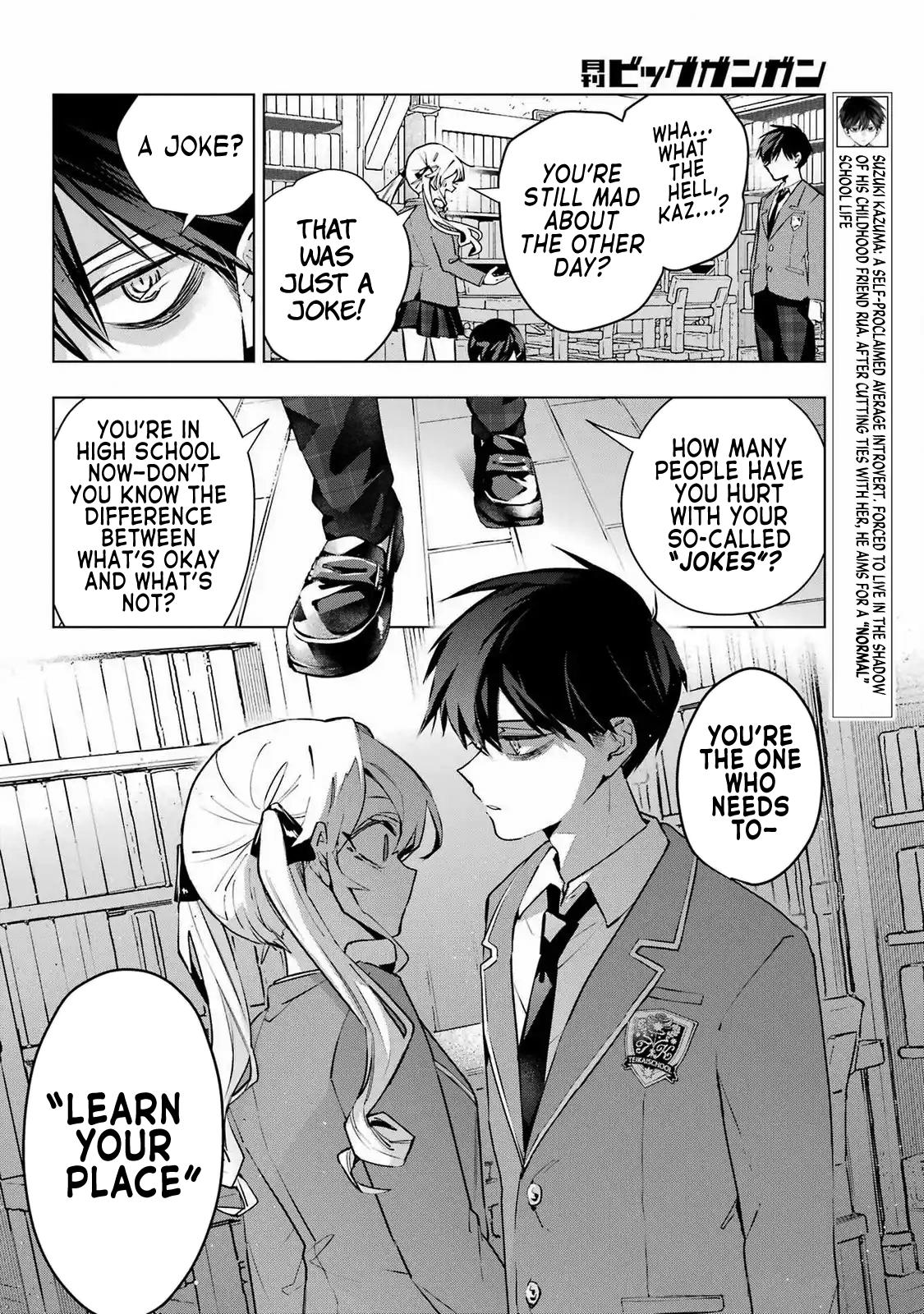 I Hate That We’re Childhood Friends!: My Rise to the Top of School Life with an S-Rank Beauty Begins After a Falling-Out Chapter 3 page 8 - 