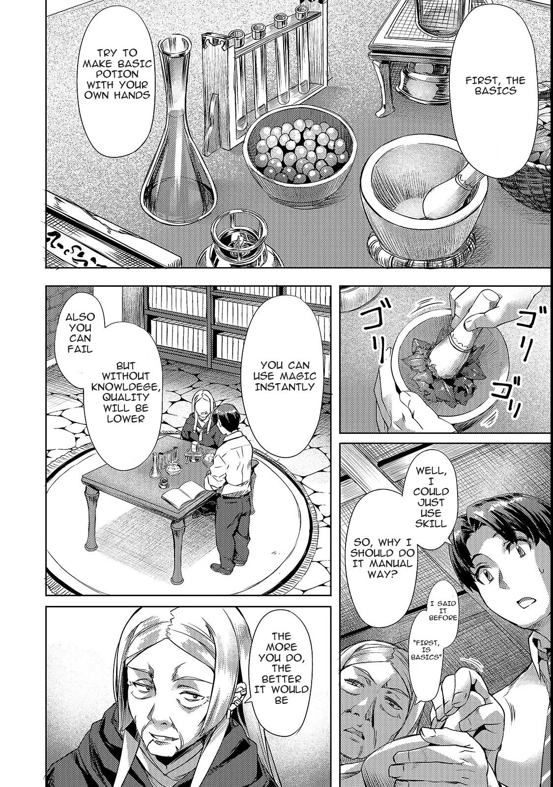 I have a slow living in different World Chapter 2 page 12 - 