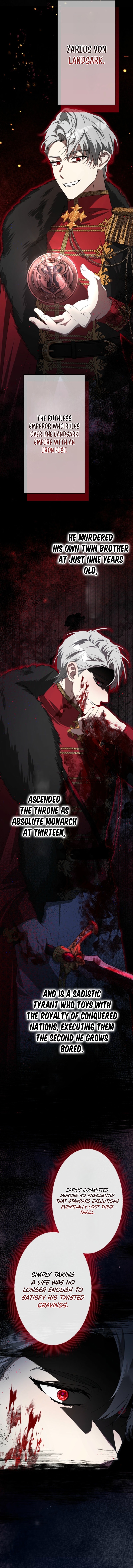 I Have Six Months to Live, But I’ve Captivated the Tyrant Emperor Chapter 1 page 8 - 