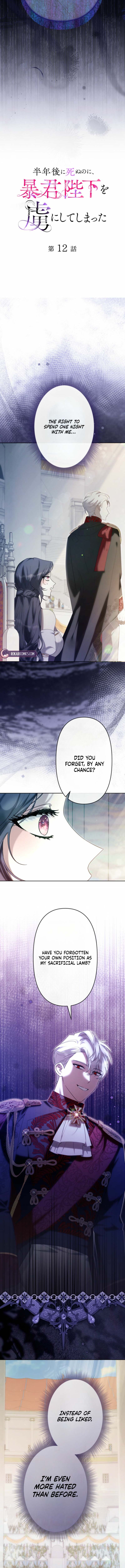 I Have Six Months to Live, But I’ve Captivated the Tyrant Emperor Chapter 12 page 2 - 