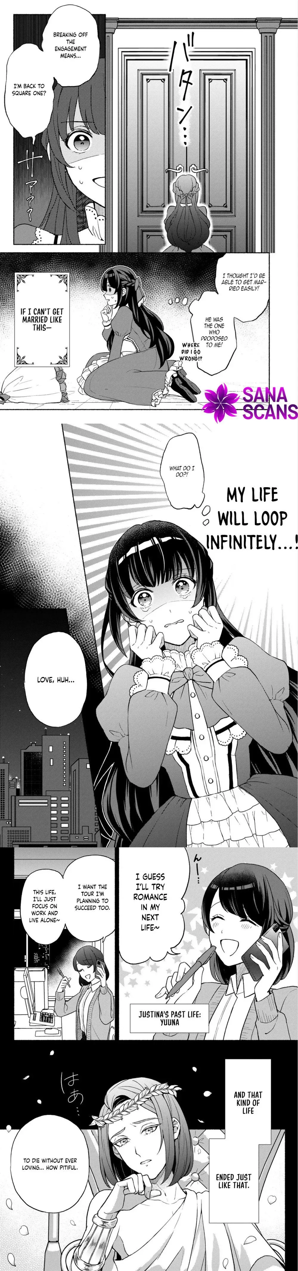I Intended to Do My Best at Love in the Next Life, but I Got My Engagement Annulled in My Reincarnation Destination Chapter 1 page 3 - 