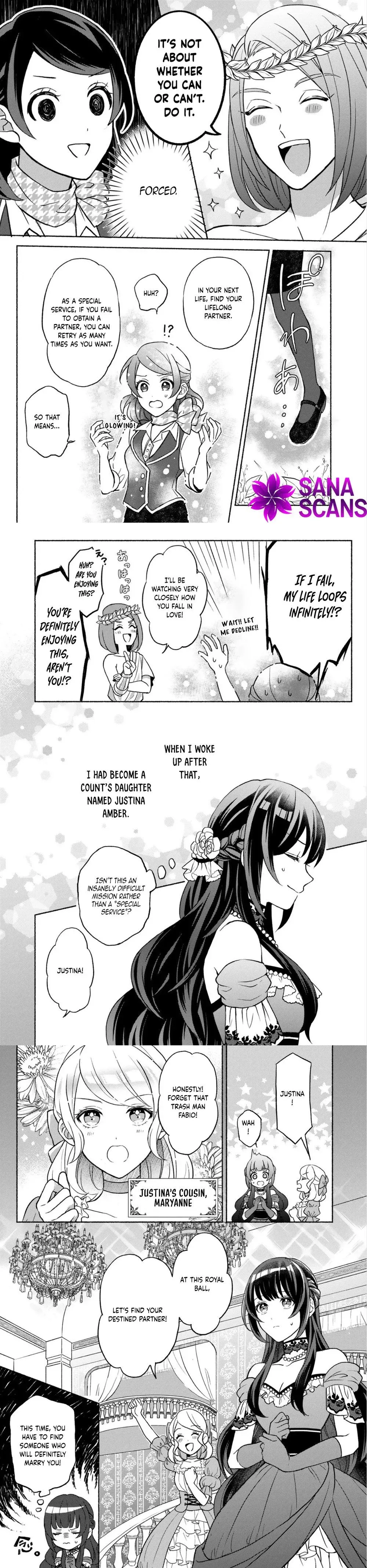 I Intended to Do My Best at Love in the Next Life, but I Got My Engagement Annulled in My Reincarnation Destination Chapter 1 page 5 - 