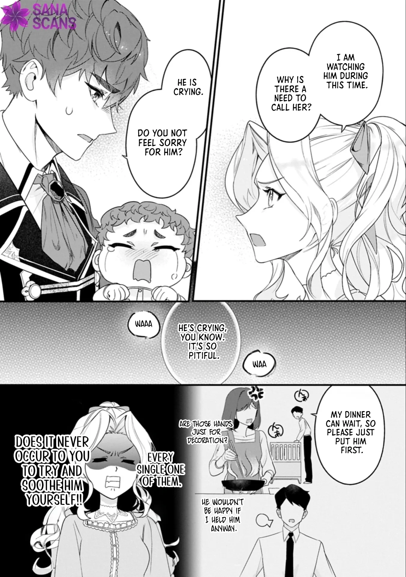 I Just Want a Cozy Life Raising My Kids, Even If My Husband Is a Bit Overbearing Chapter 1 page 37 - 