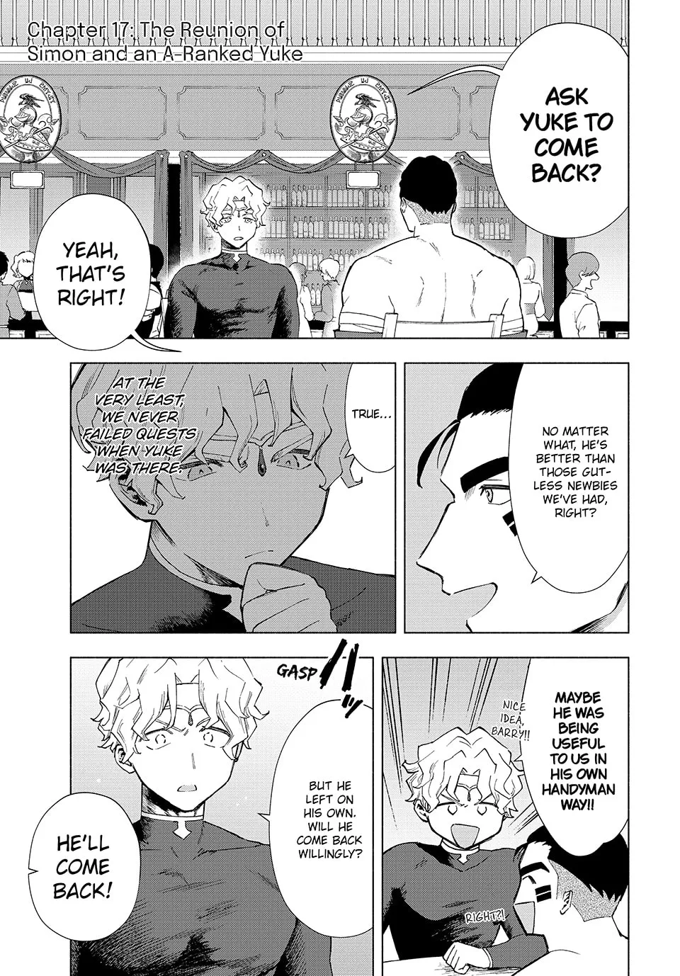 I Left my A-Rank Party to Help My Former Students Reach the Dungeon Depths! Chapter 17 page 1 - 
