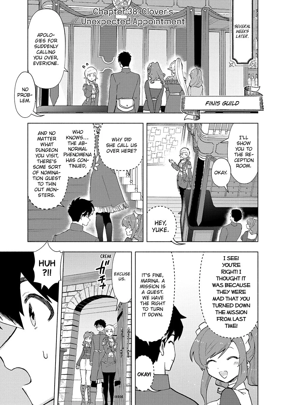 I Left my A-Rank Party to Help My Former Students Reach the Dungeon Depths! Chapter 38 page 1 - 