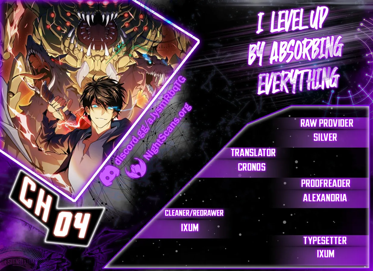 I Level Up By Absorbing Everything Chapter 4 page 1 - 