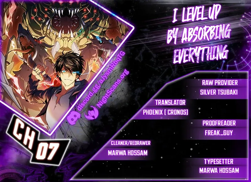 I Level Up By Absorbing Everything Chapter 7 page 1 - 