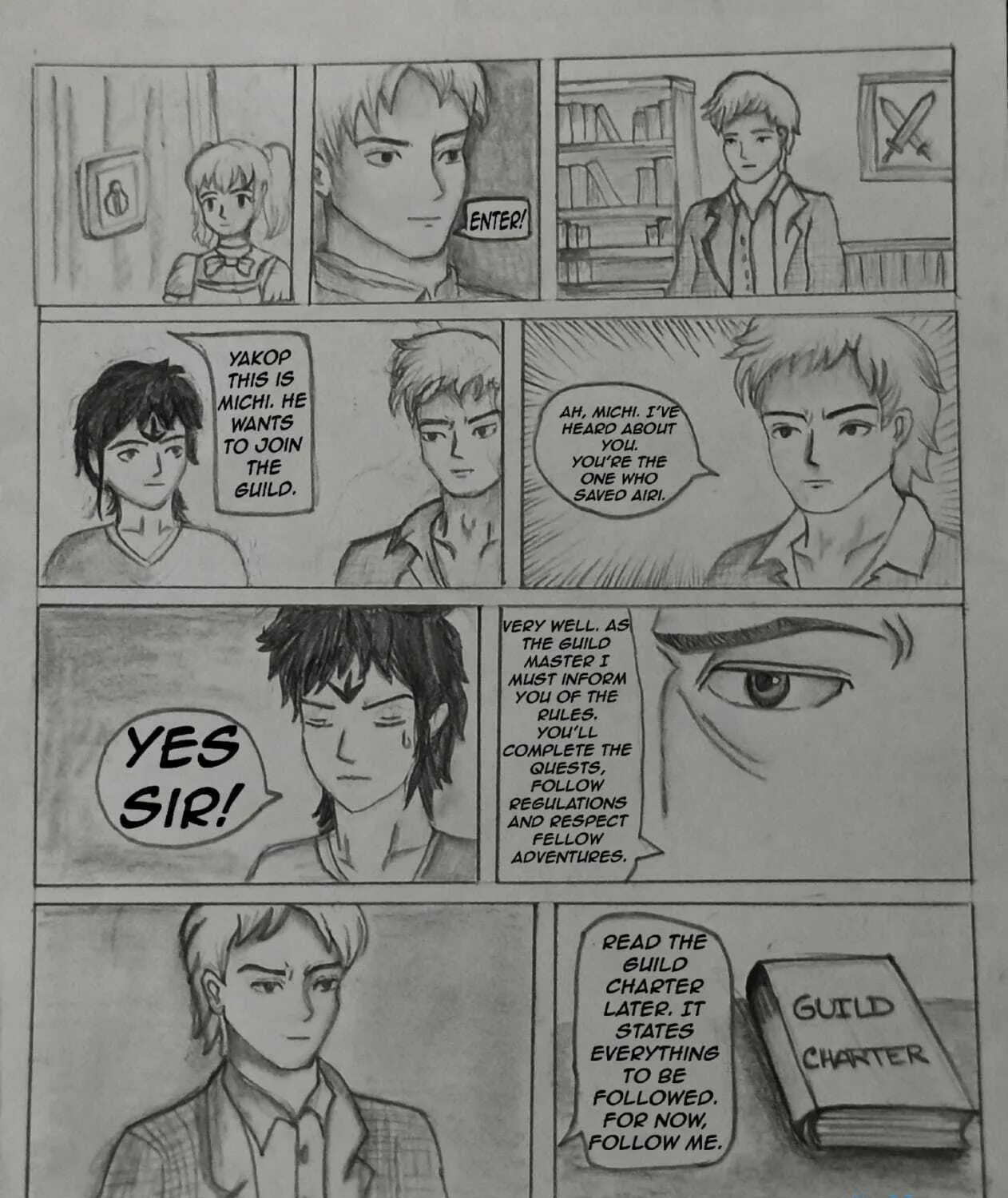 I Live in Isekai Chapter 3 page 8 - 