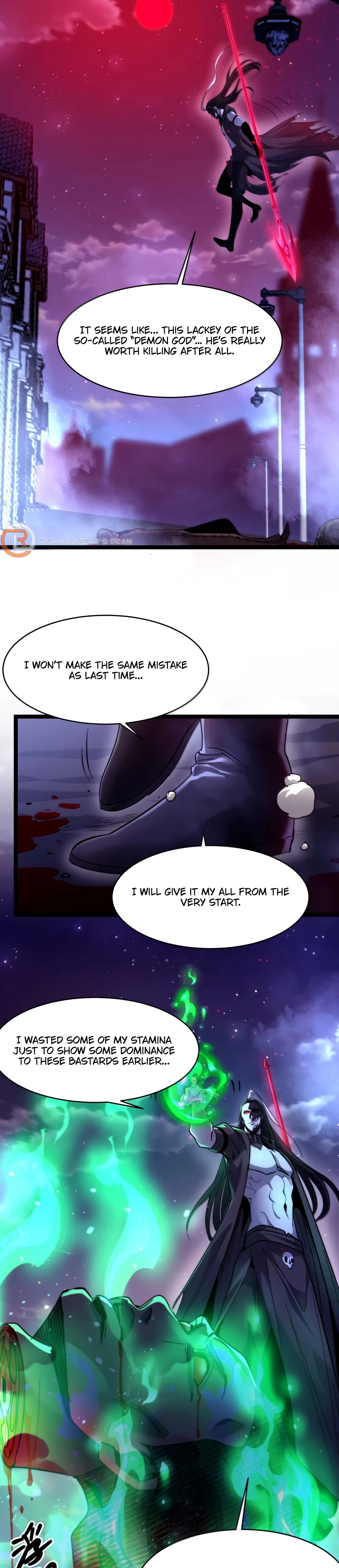 I’m Really Not the Demon God’s Lackey Chapter 158 page 3 - 