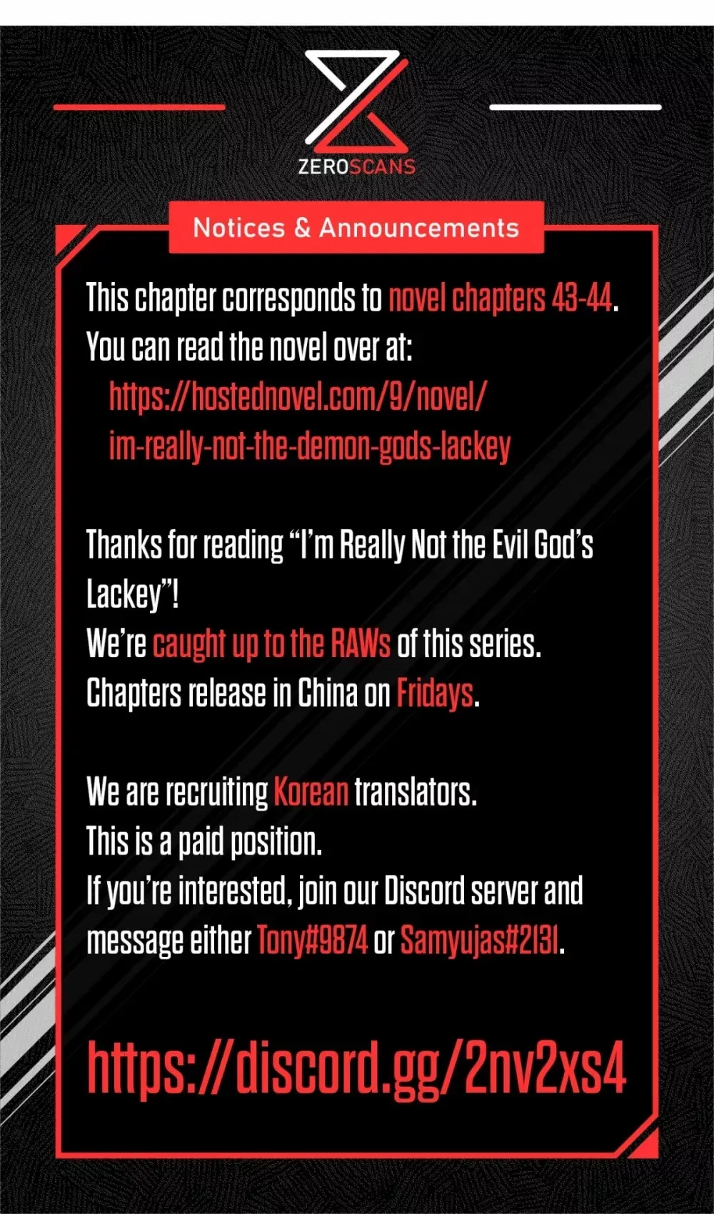 I’m Really Not the Demon God’s Lackey Chapter 22 page 62 - 