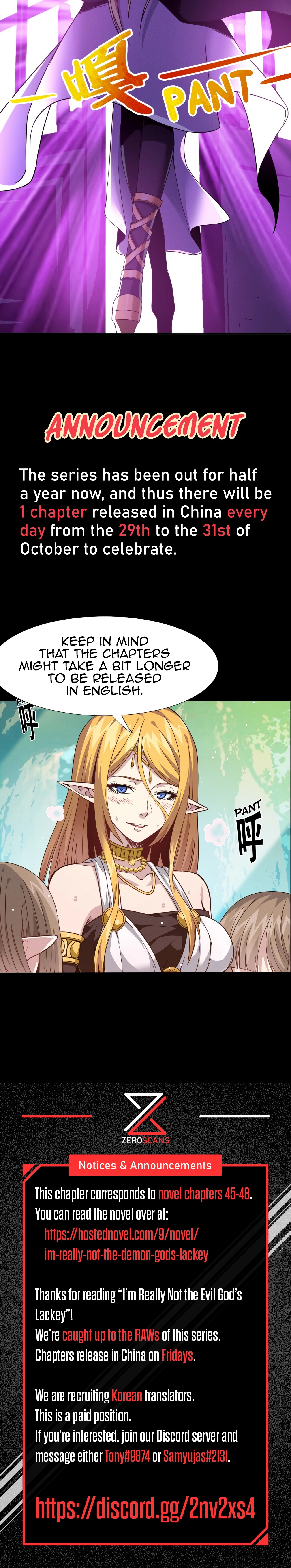 I’m Really Not the Demon God’s Lackey Chapter 23.5 page 26 - 