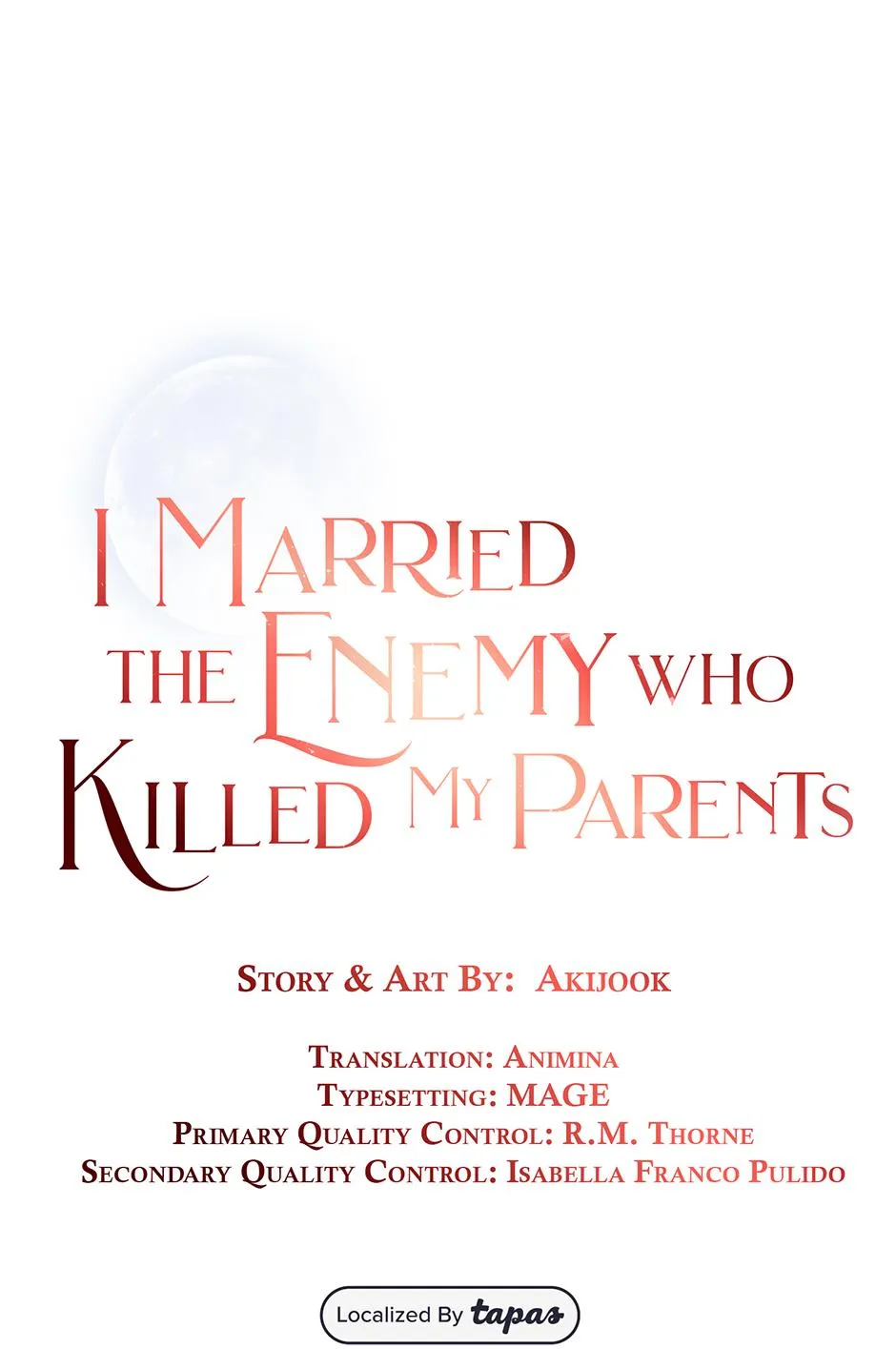 I Married the Enemy Who Killed My Parents Chapter 74 page 1 - 