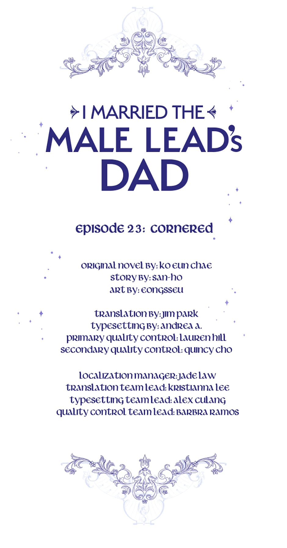 I Married the Male Lead