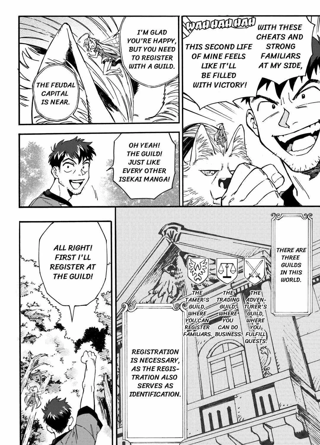 I May Be a Forty-something Old Guy, but Some Goddess Gave Me Nine Cheat Abilities! Chapter 1 page 20 - 