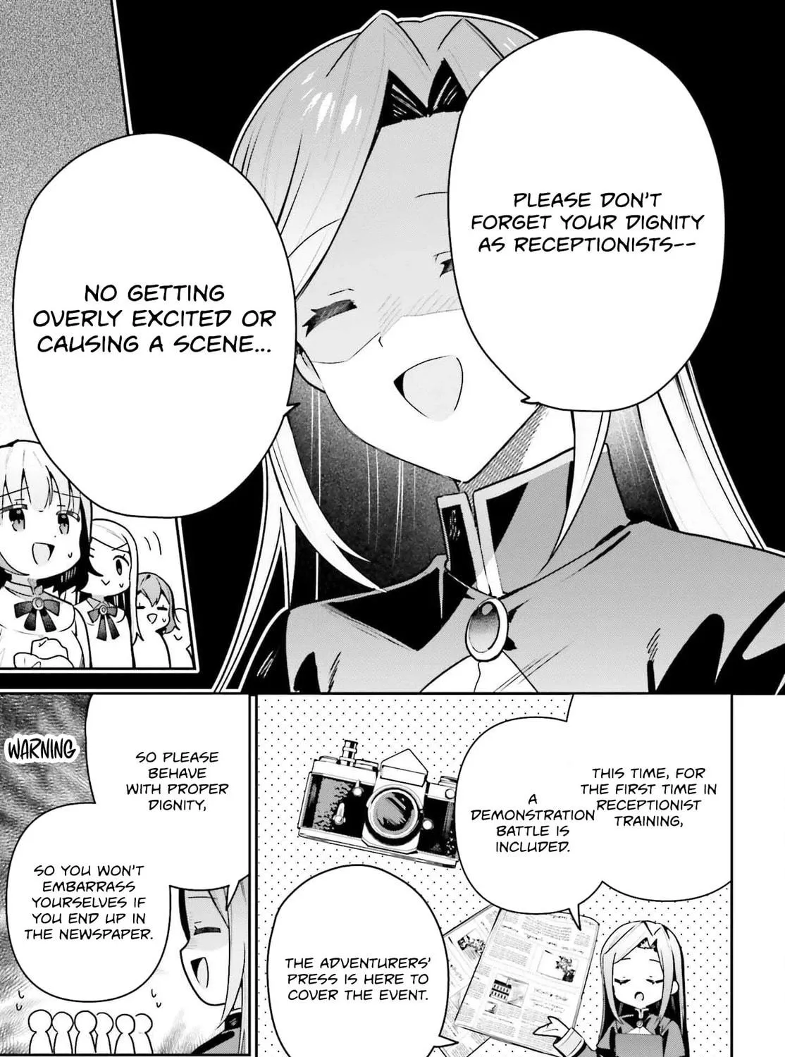 I May Be a Guild Receptionist, but I
