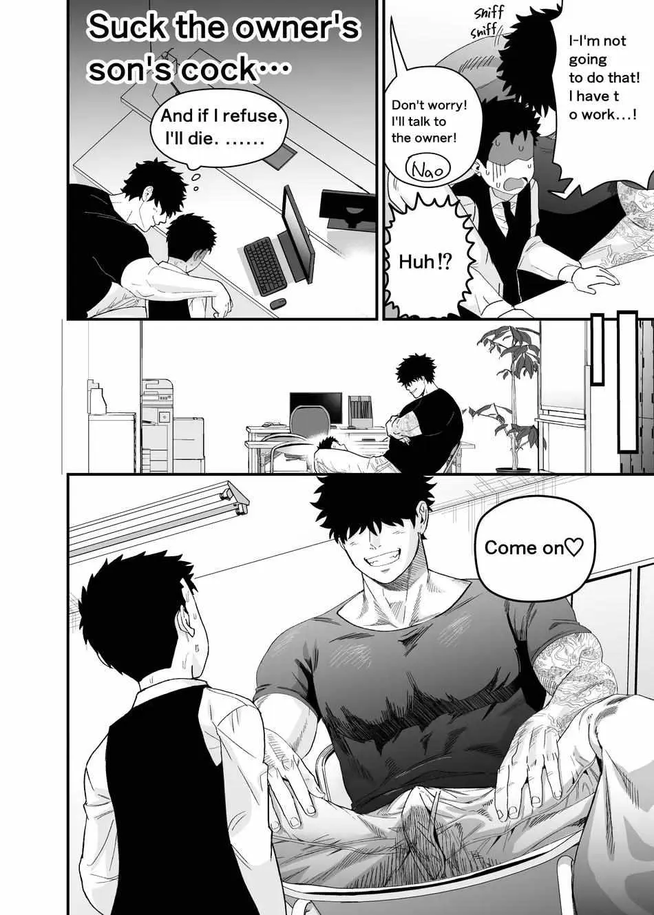 I May Be Big and Scary, but I Want You to Accept Me the Way I am Chapter 1 page 9 - 