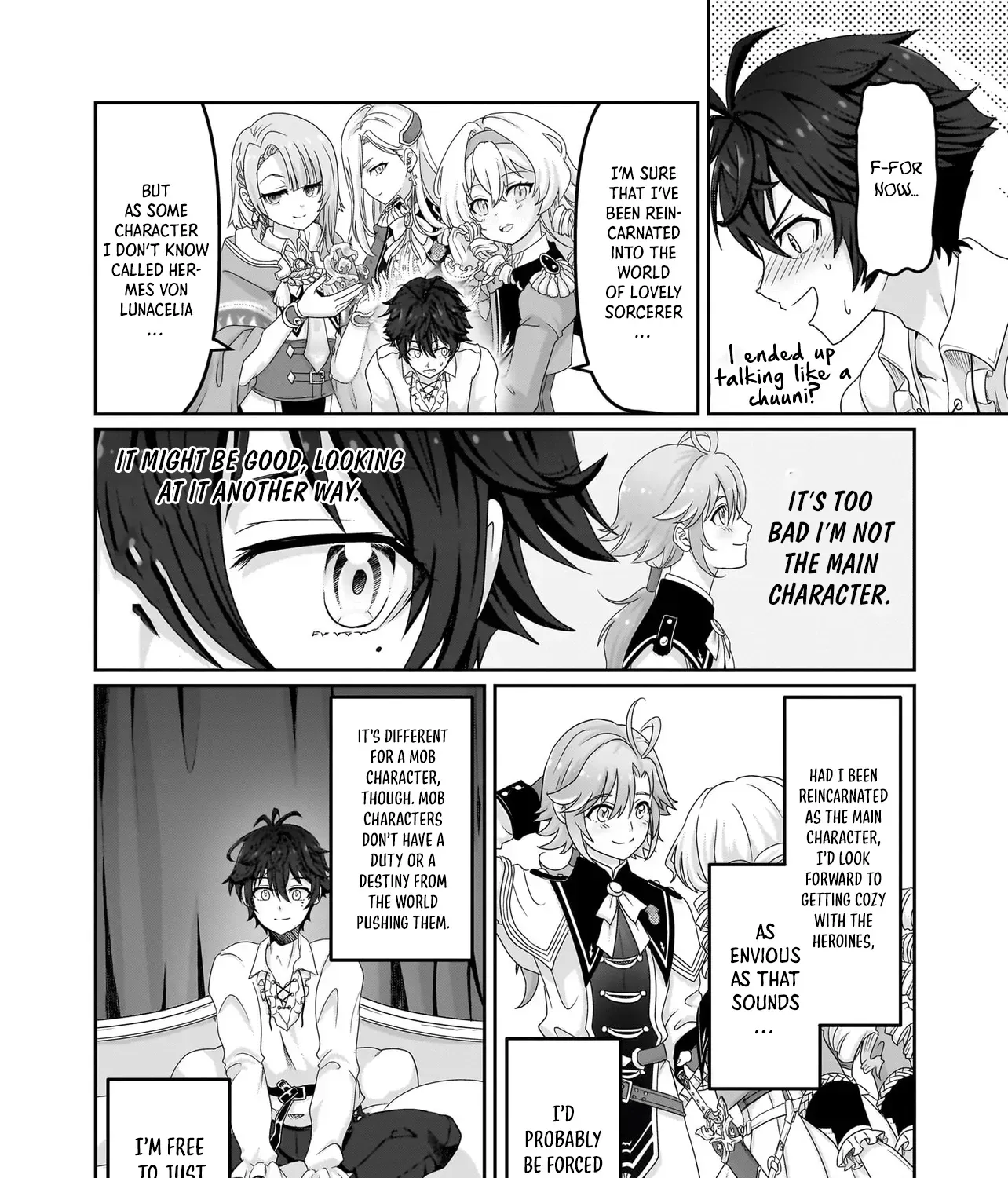 I May Just Be a Mob Character, but I’ll Aim to Be the Strongest! ~Reincarnated Into a Game World, I Strive for Power on My Terms~ Chapter 1 page 46 - 