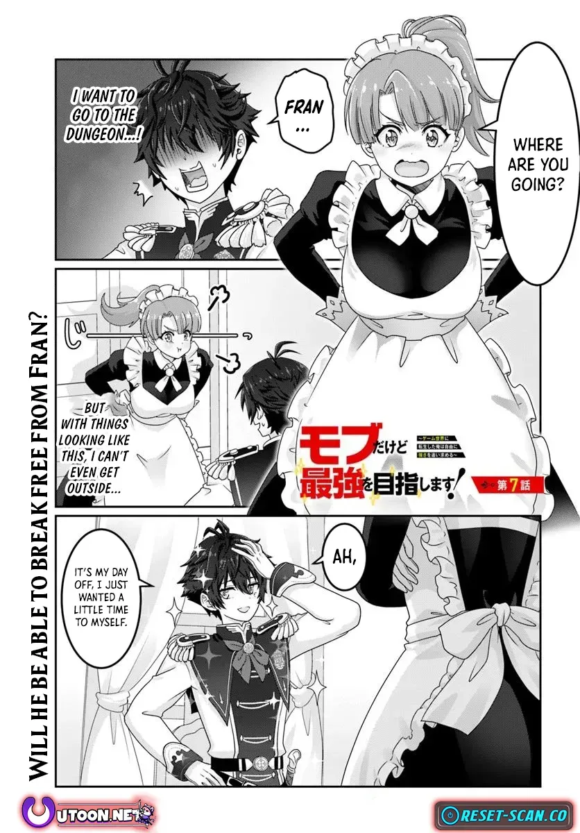 I May Just Be a Mob Character, but I’ll Aim to Be the Strongest! ~Reincarnated Into a Game World, I Strive for Power on My Terms~ Chapter 7 page 2 - 