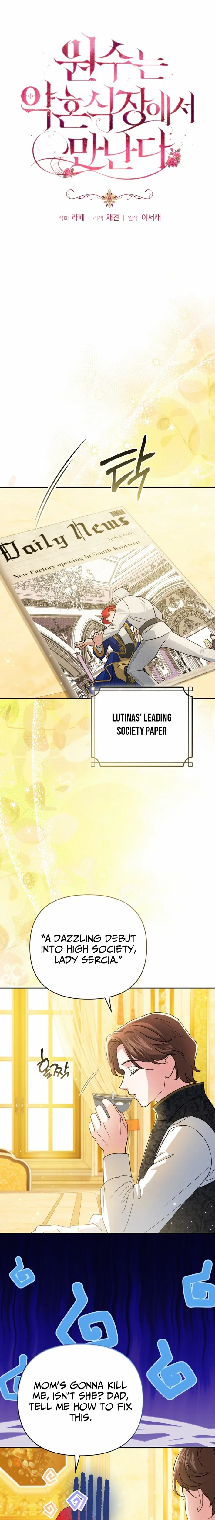 I Met My Enemy at the Engagement Party Chapter 24 page 9 - 