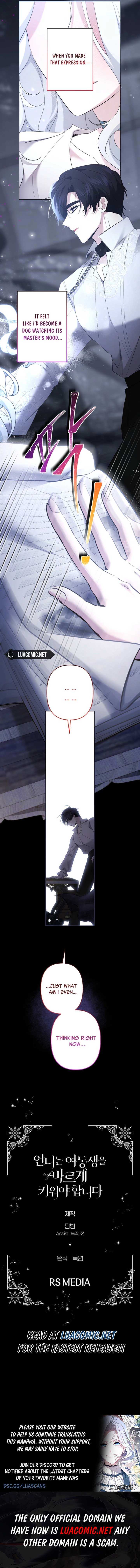 I Need to Raise My Sister Properly Chapter 145.1 page 8 - 
