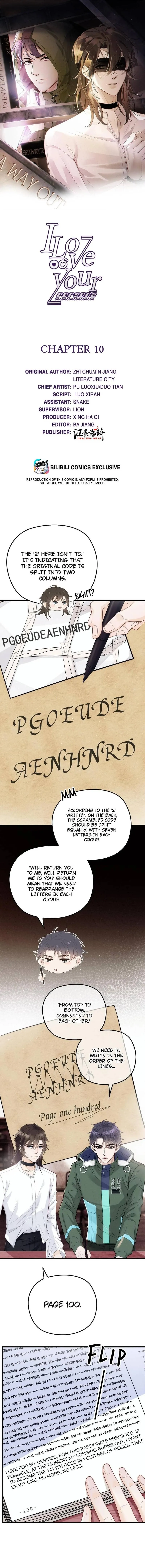 I Only Like Your Character Settings Chapter 10 page 1 - 