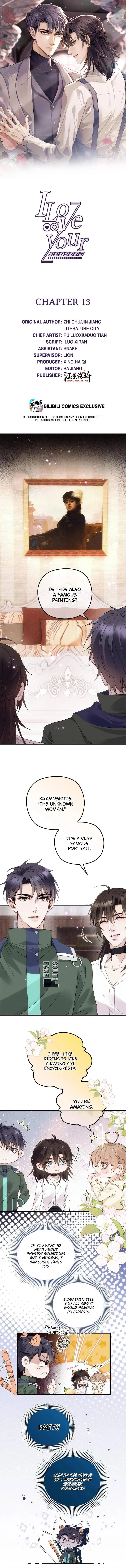 I Only Like Your Character Settings Chapter 13 page 1 - 