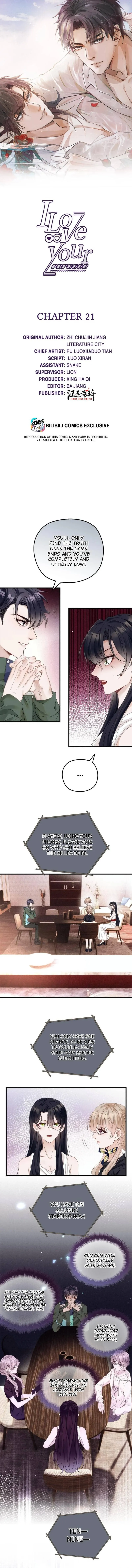 I Only Like Your Character Settings Chapter 21 page 1 - 