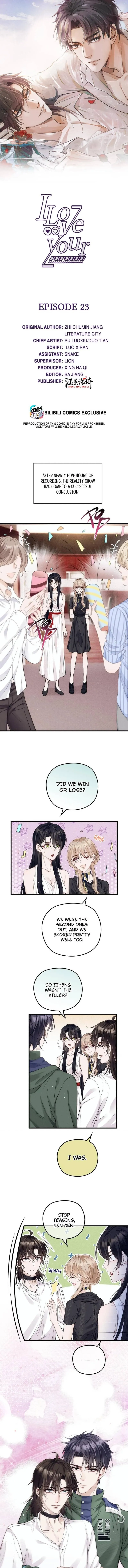 I Only Like Your Character Settings Chapter 23 page 1 - 