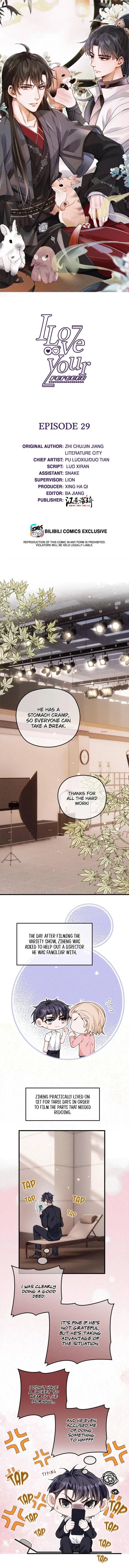 I Only Like Your Character Settings Chapter 29 page 1 - 
