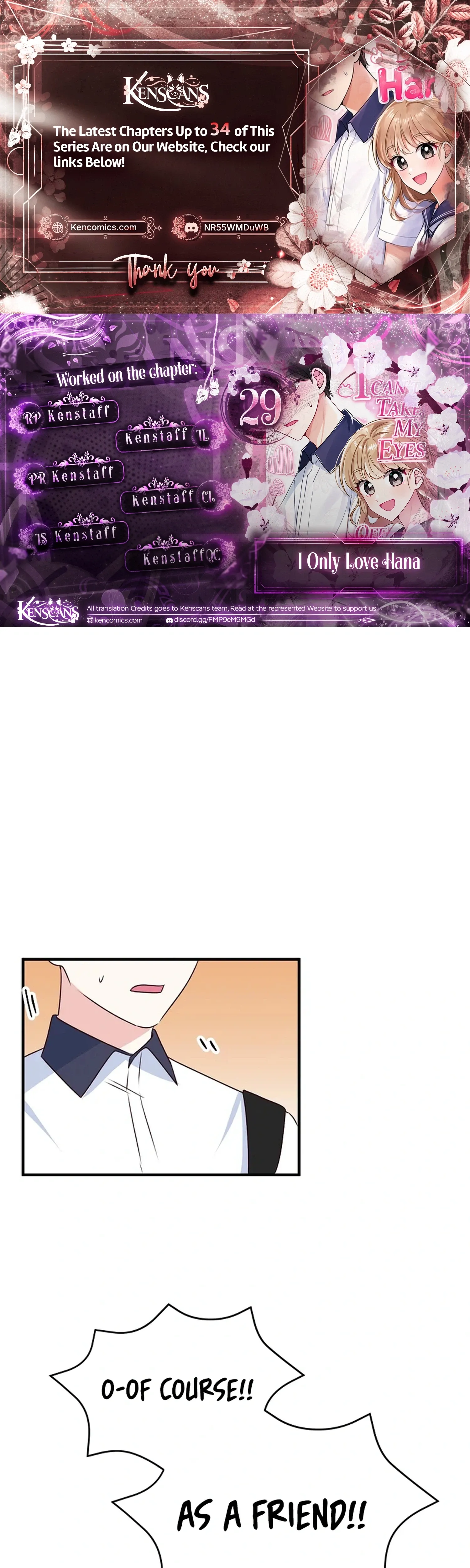 I Only Love Hana Chapter 29 page 1 - 