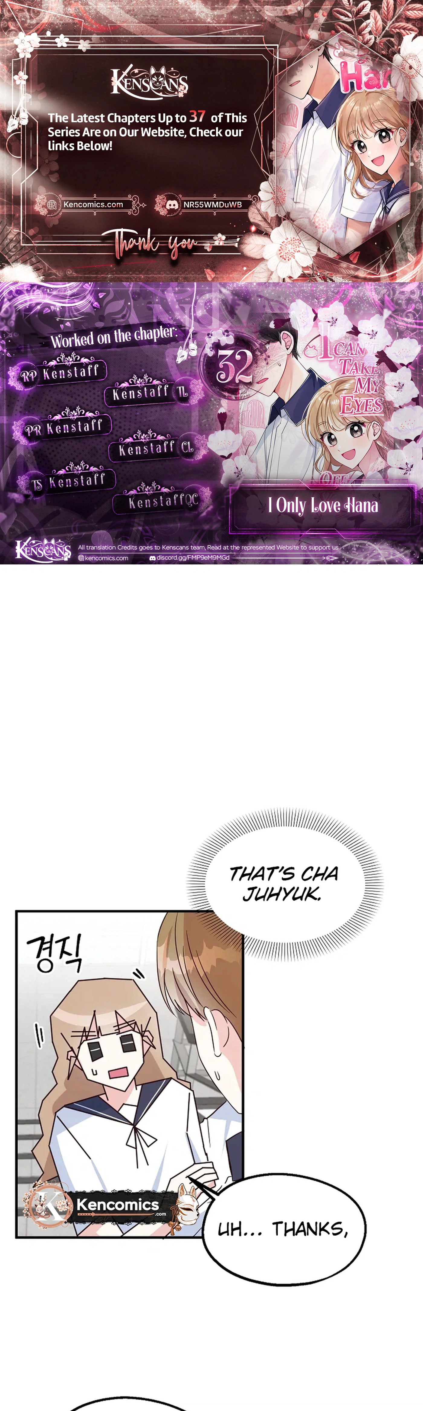 I Only Love Hana Chapter 32 page 1 - 
