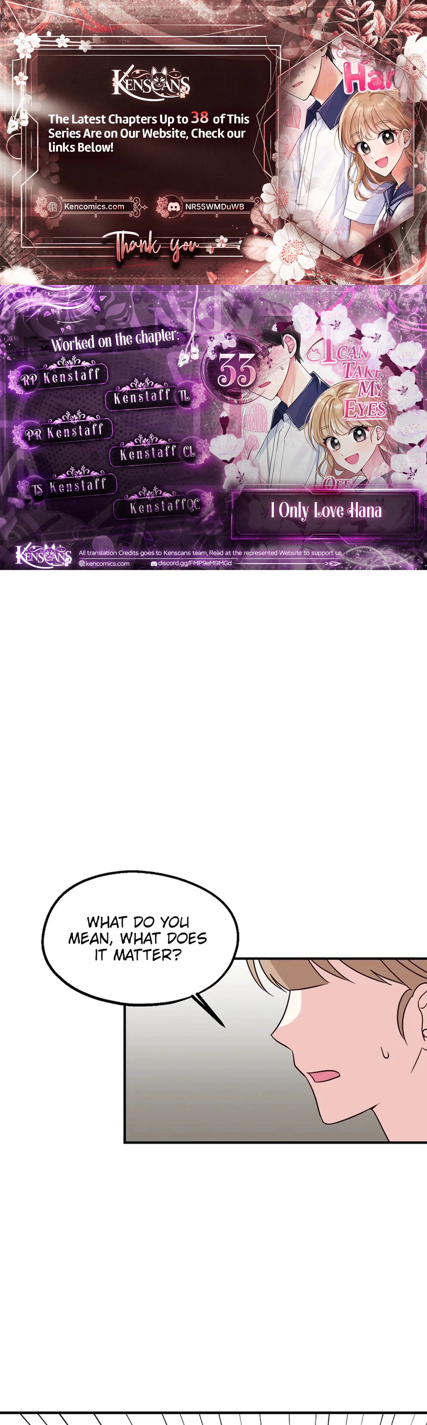 I Only Love Hana Chapter 33 page 1 - 