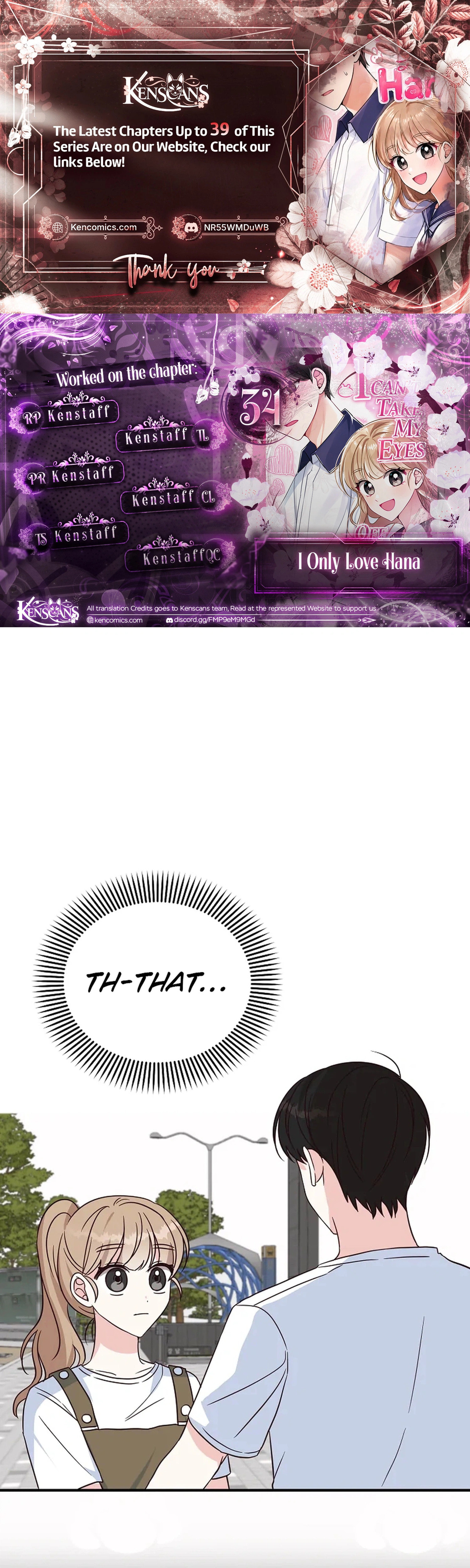 I Only Love Hana Chapter 34 page 1 - 