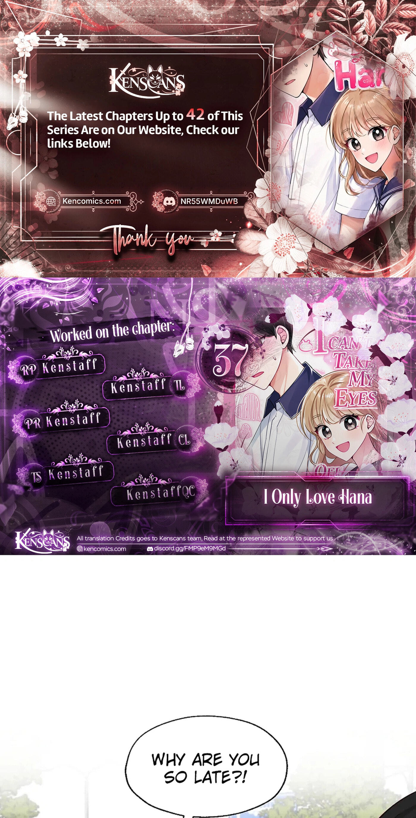I Only Love Hana Chapter 37 page 1 - 