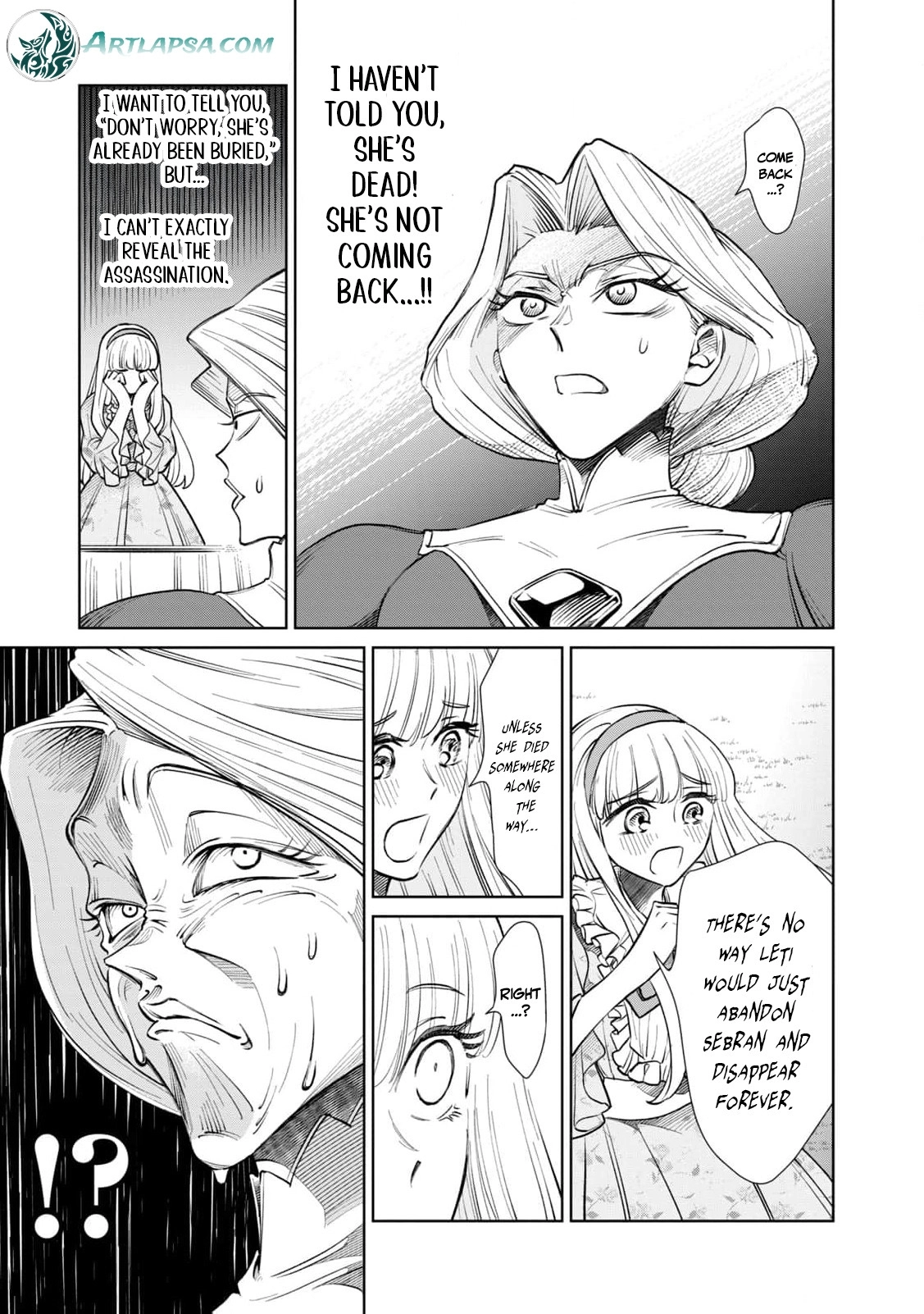 I Only Meant to Disappear Quietly Chapter 12 page 13 - 
