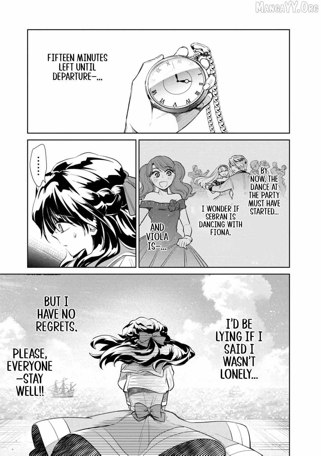 I Only Meant to Disappear Quietly Chapter 8 page 33 - 