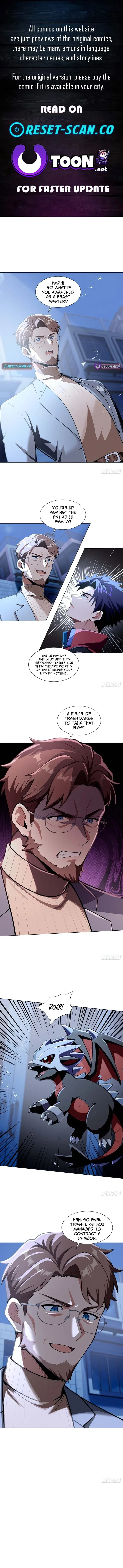 I Opened the Mythical Pet Era Chapter 8 page 1 - 