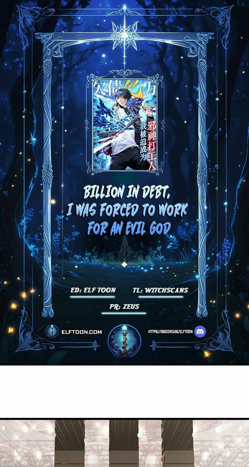 I Owe Billions in Debt, So I Was Forced to Work for an Evil God Chapter 14 page 1 - 