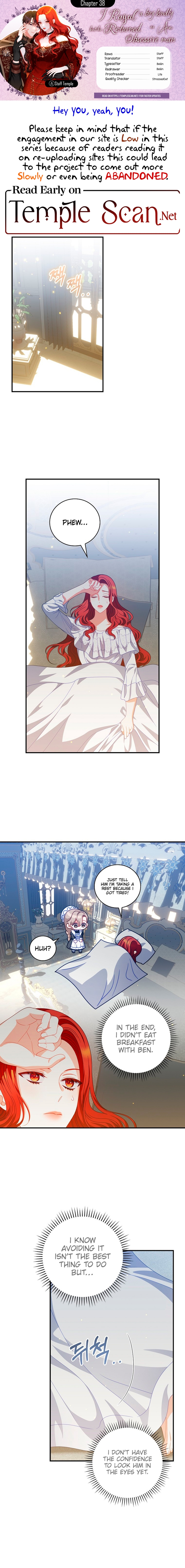 I Raised A Boy Kindly But He Returned As An Obsessive Man Chapter 38 page 1 - 